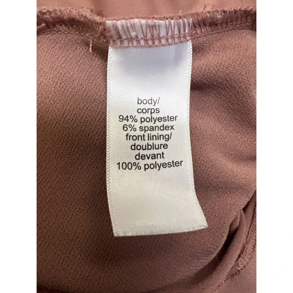 Maurices Womens XL Mauve Pink Sleeveless Wrap Front V-Neck Blouse Top - Picture 3 of 3